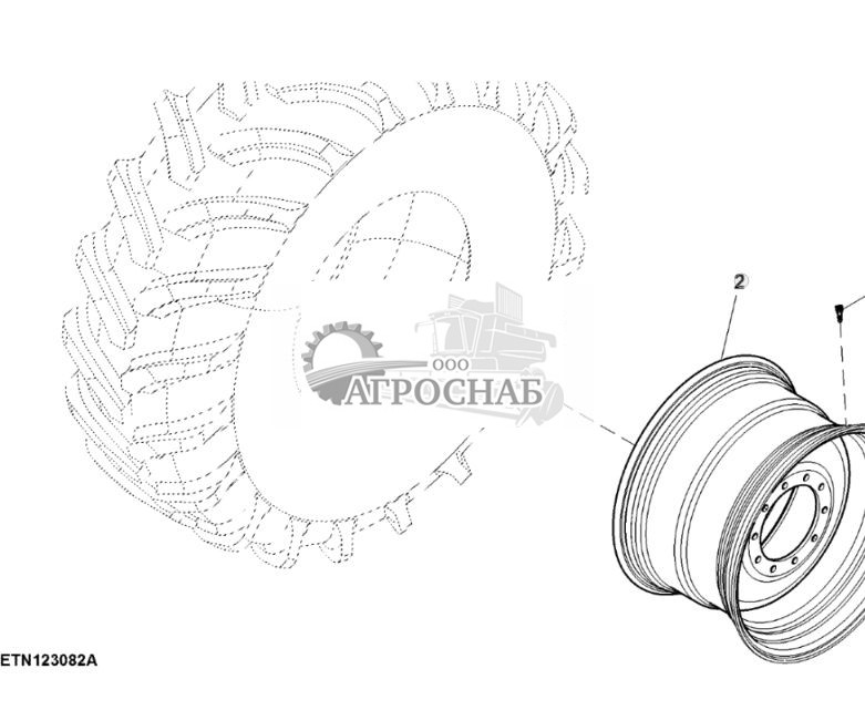 Ведущее колесо, DW21B x 32 - ST847480 277.jpg